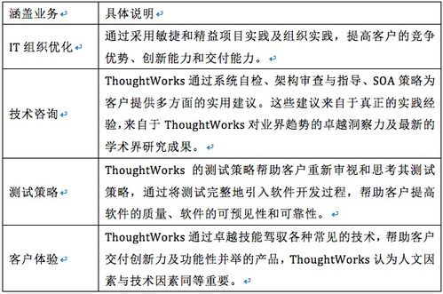 thoughtworks 思特沃克 概况分析